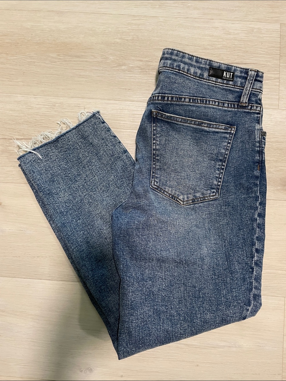 Kut From The Kloth Women’s High Rise Rachel Fab Ab Mom Jean
